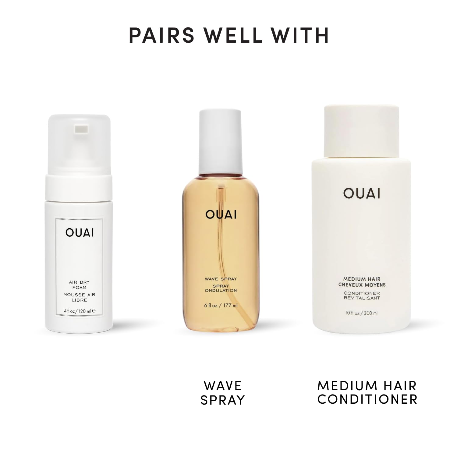 OUAI Air Dry Foam (4 Oz)