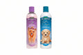 Two bottles of Bio-Groom pet care products on a white background