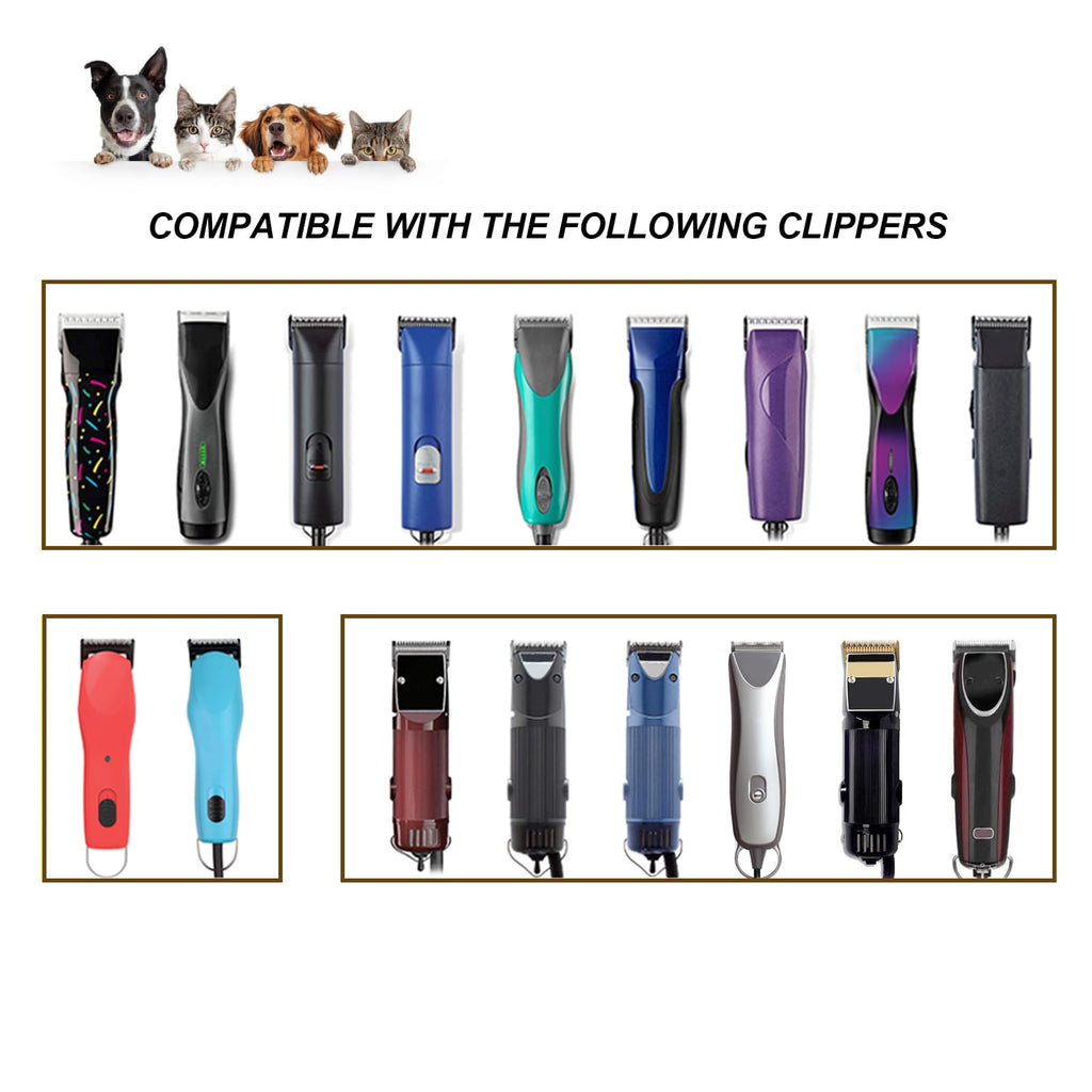 YAZIYIR Wide Pet Dog Grooming Detachable Blades Kit