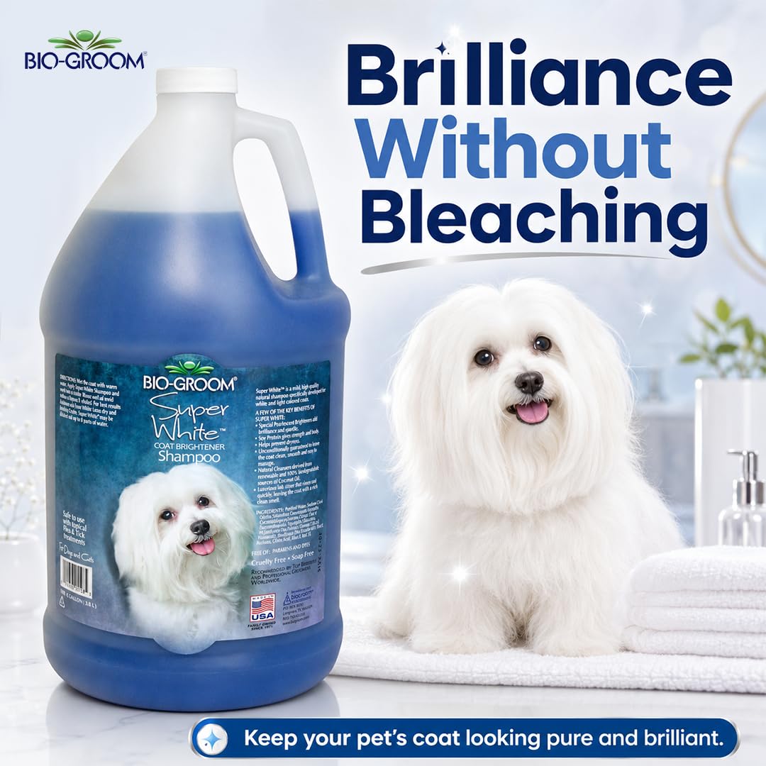 Bio-Groom Super Whitening Dog Shampoo