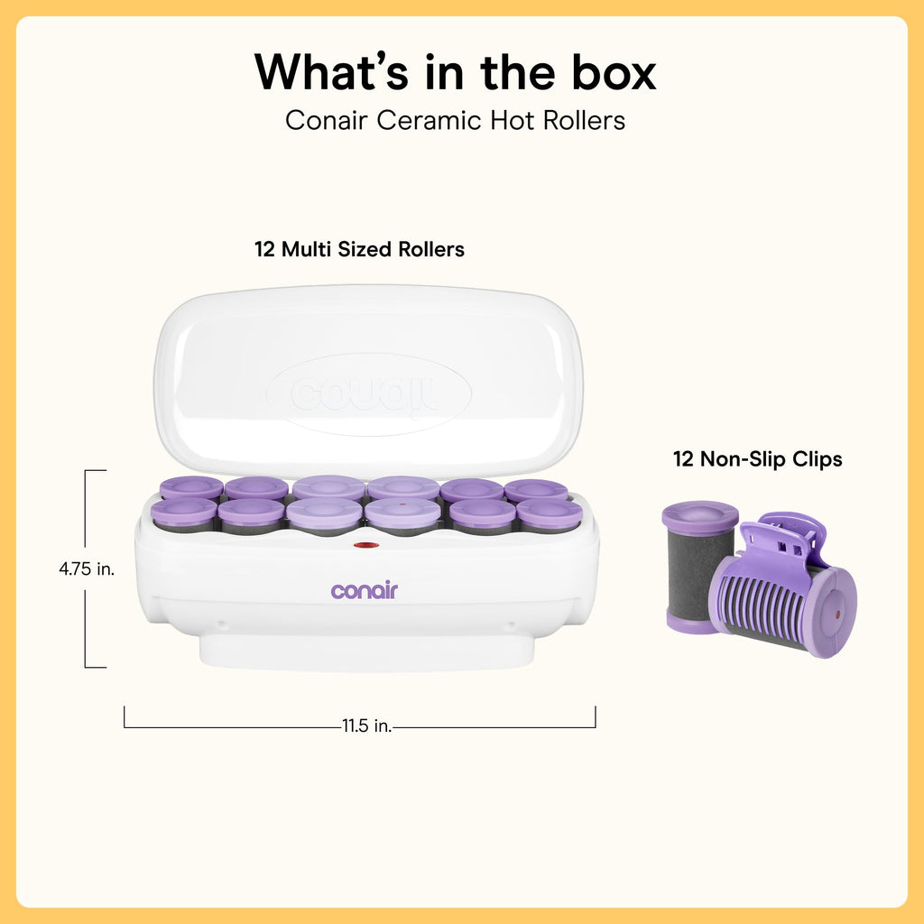 Conair Ceramic Hot Rollers
