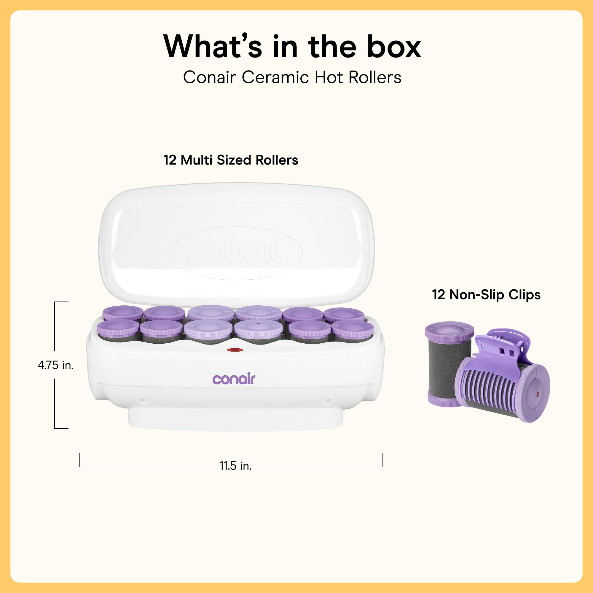 Conair Ceramic Hot Rollers