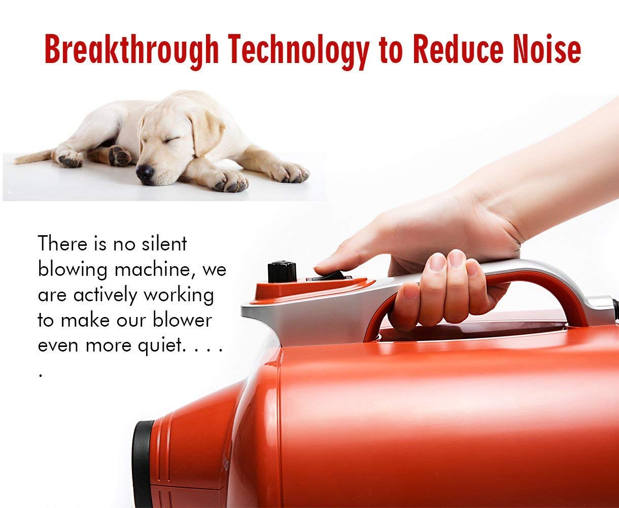 High Velocity Professional Dog Pet Grooming Hair Drying Blower 6.0HP