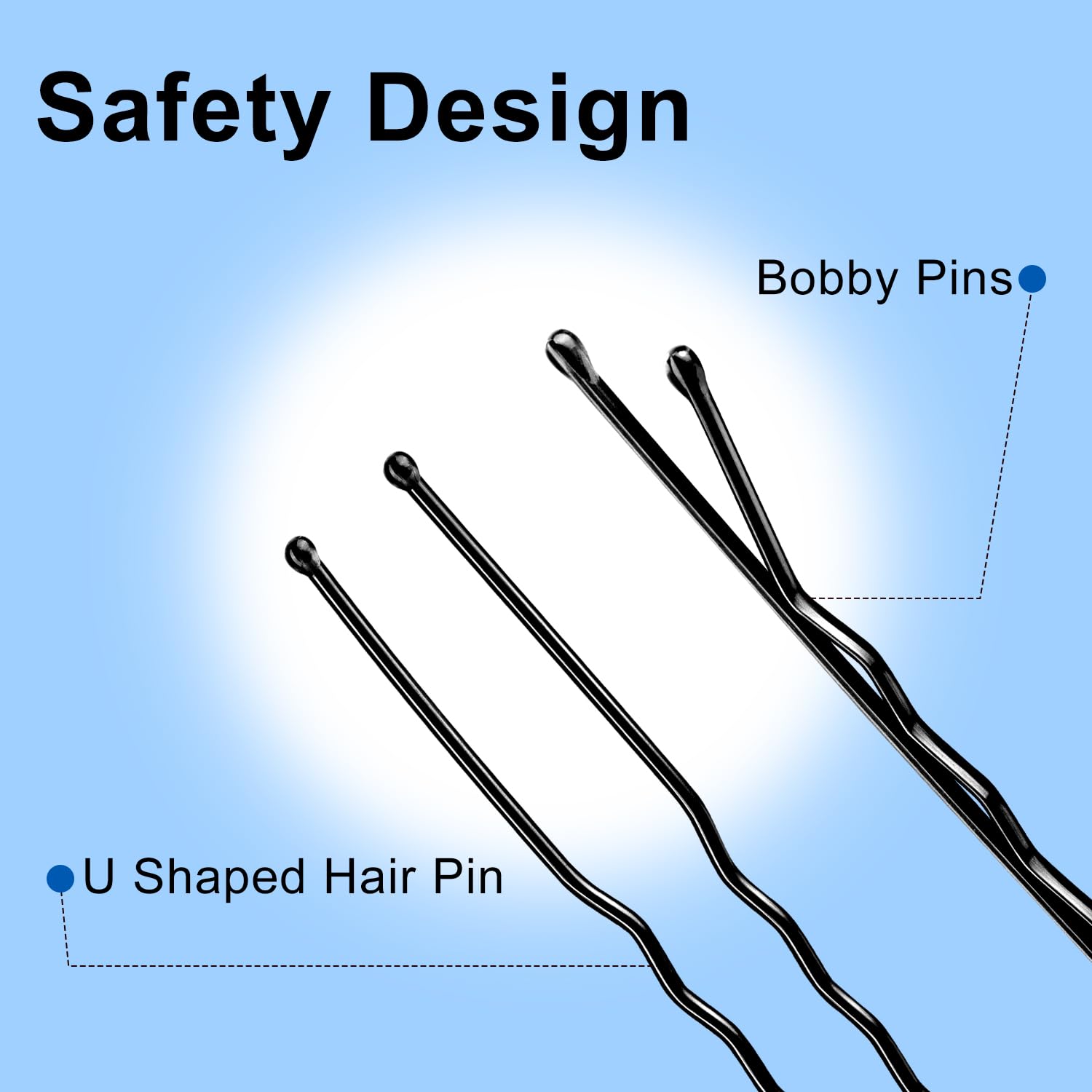 Bobby Hair Pins Kit (200 pcs)