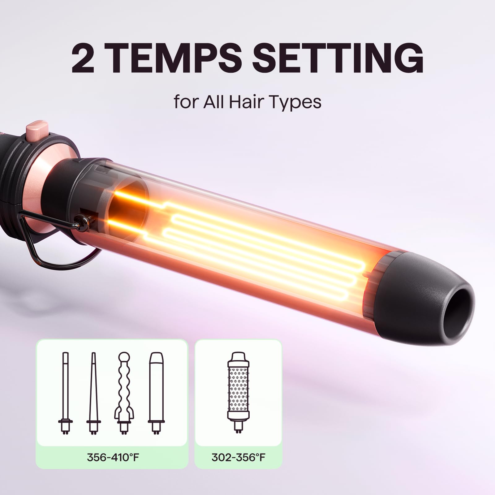 5 in 1 Curling Wand Set