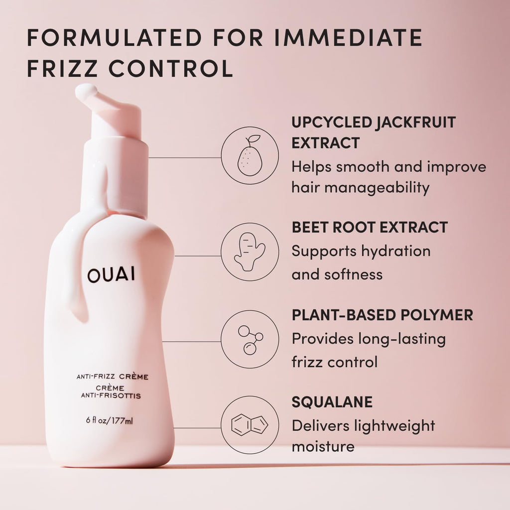 OUAI Anti Frizz Cream (3 oz)