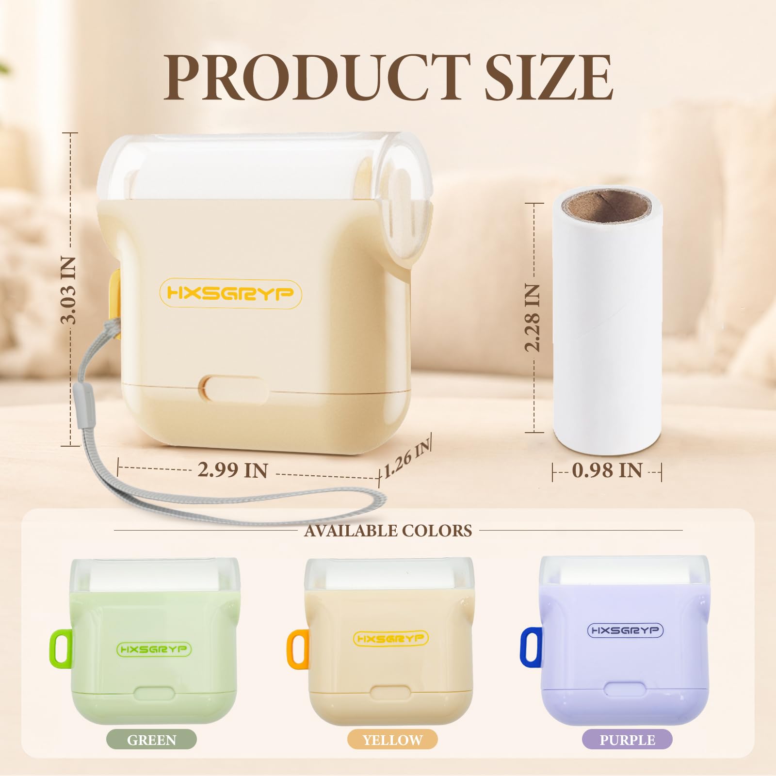 Mini Lint Roller Set