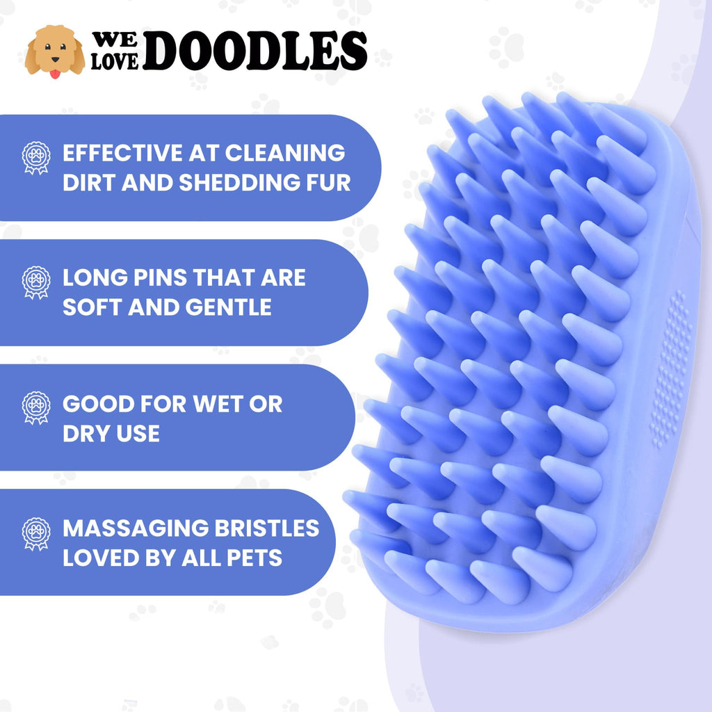 Dog Bath Silicone Brush (2 Pack)