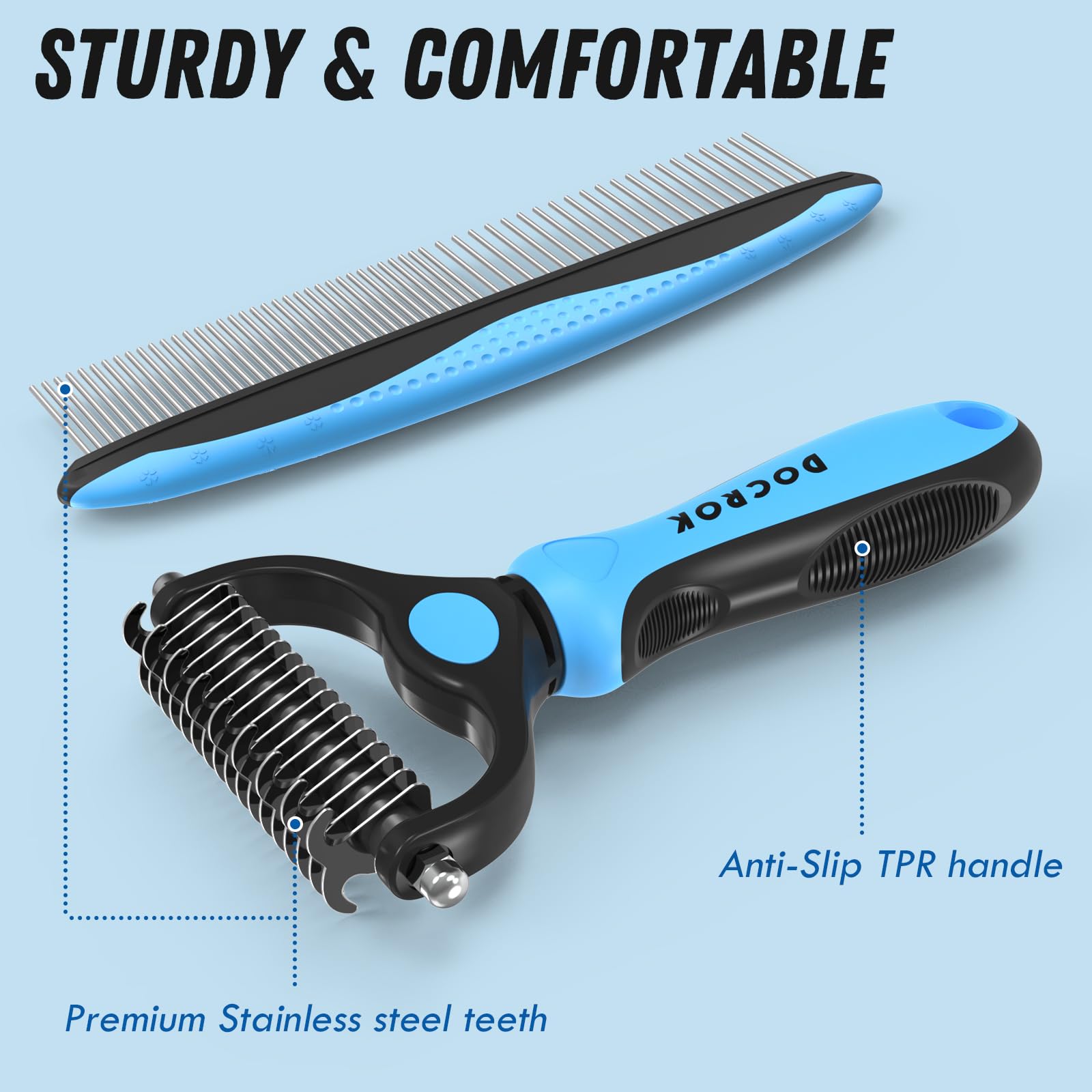 Docrok Pet Grooming Combo