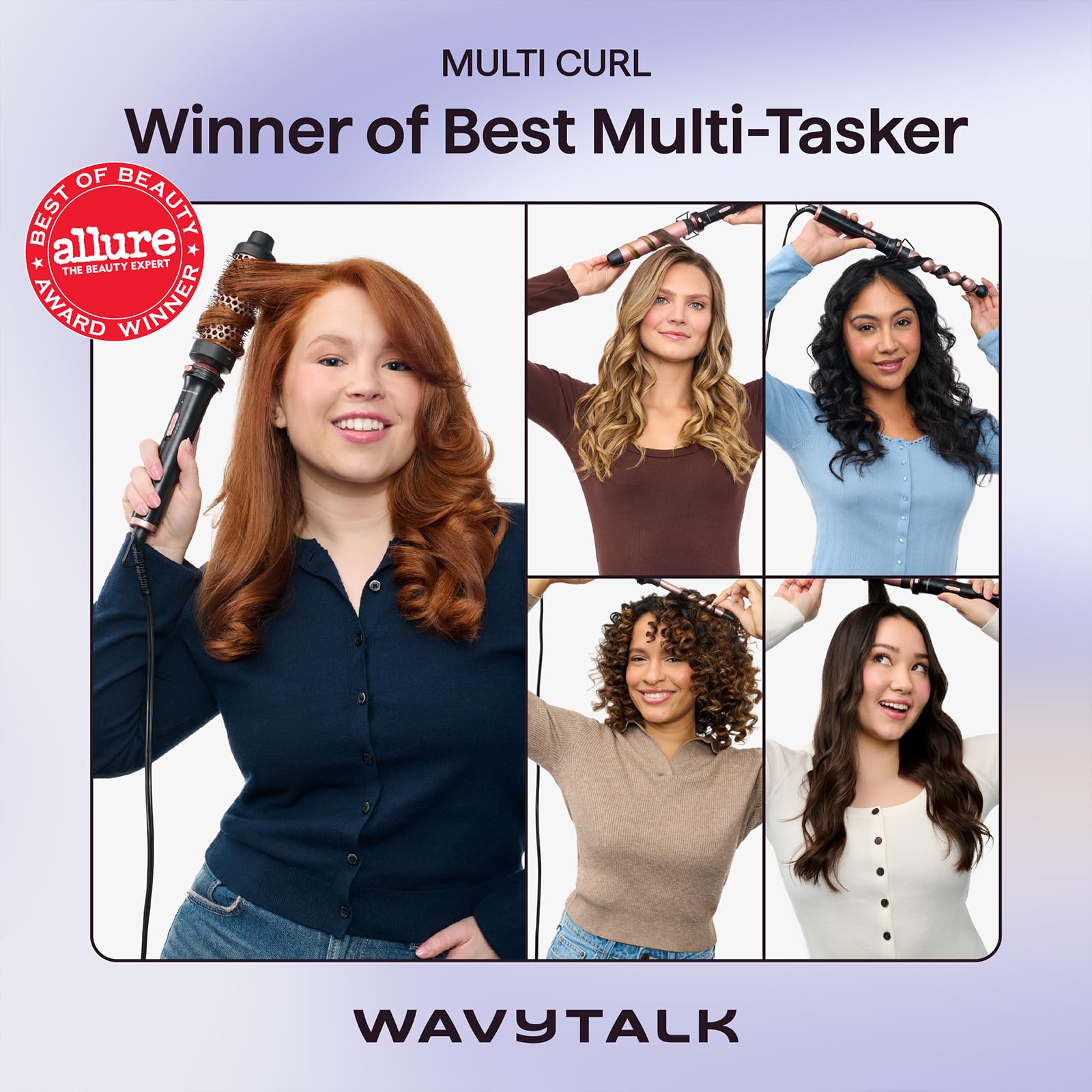 5 in 1 Curling Wand Set