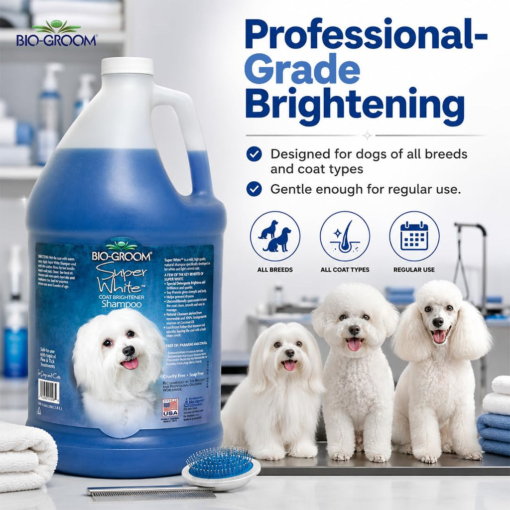Bio-Groom Super Whitening Dog Shampoo