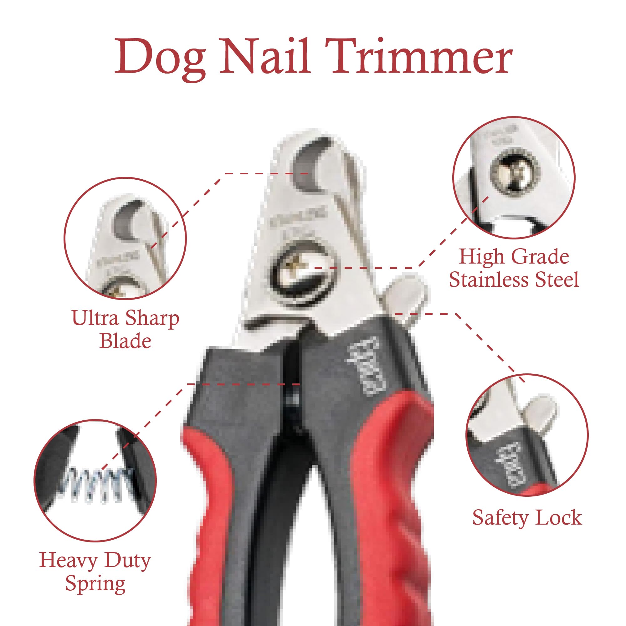 Epica Professional Dog Nail Clipper (Small/Medium)