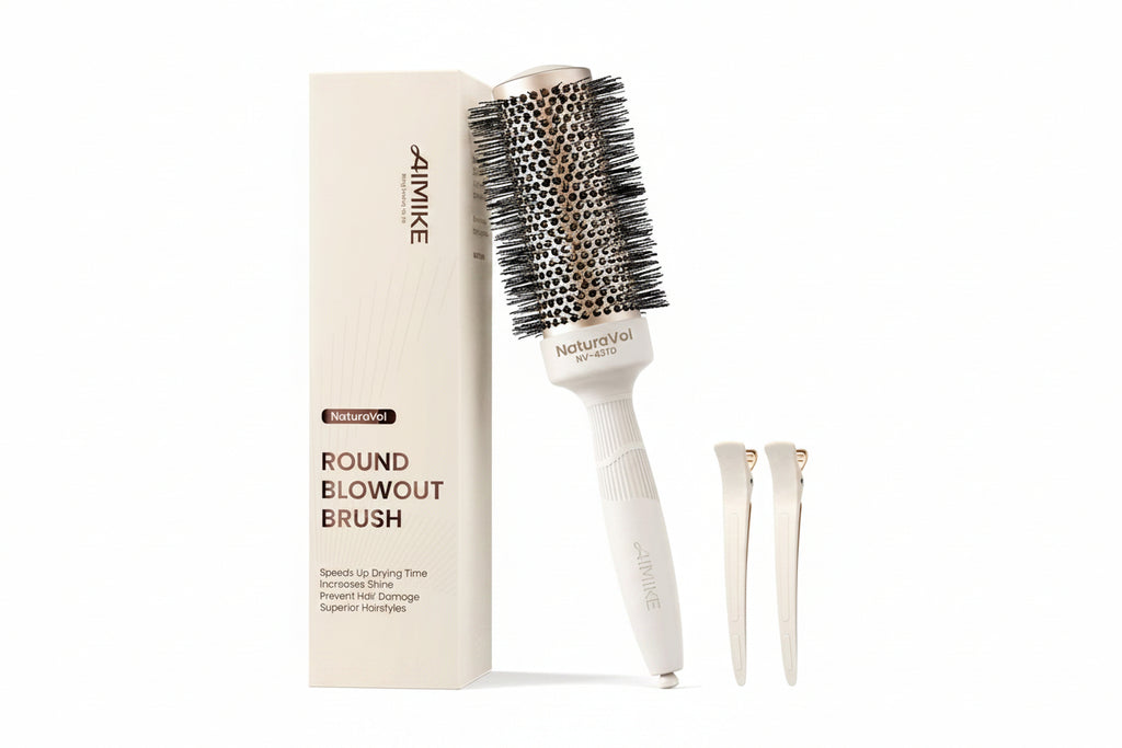 Round Blow Out Brush (1.7 Inch Barrel, 2.5 Inch Bristle)