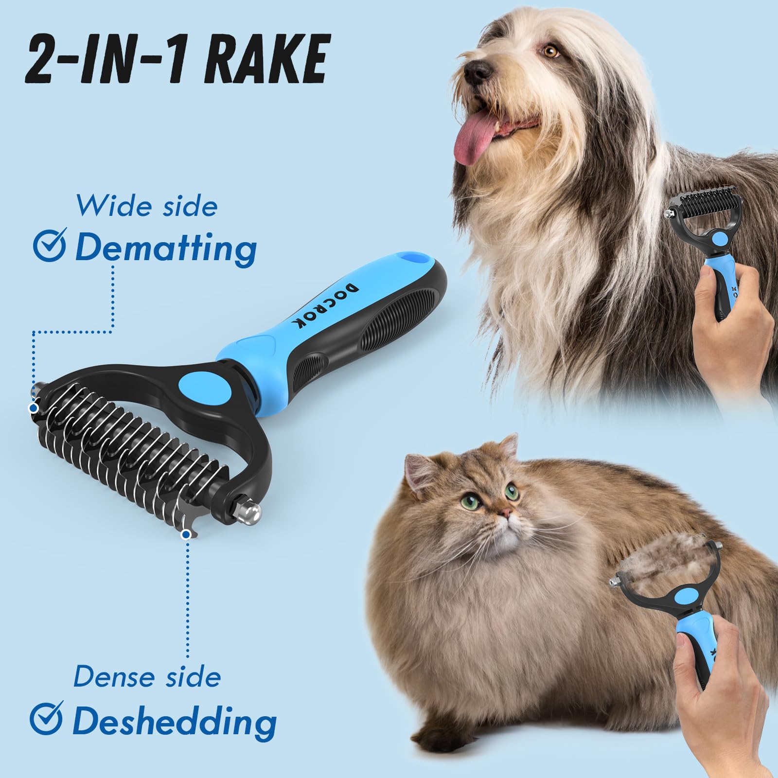 Docrok Pet Grooming Combo