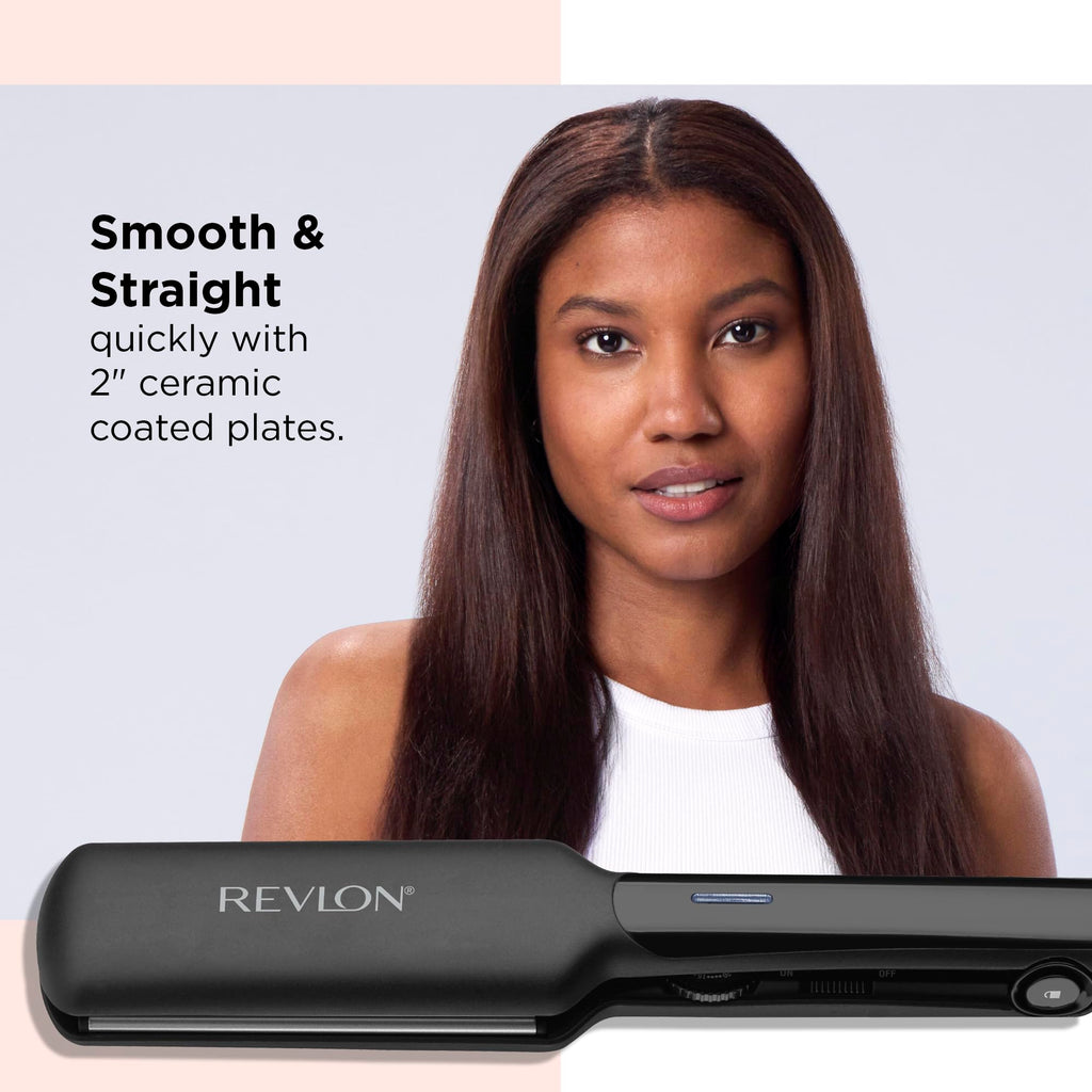 REVLON Ceramic Coated 2" Flat Iron