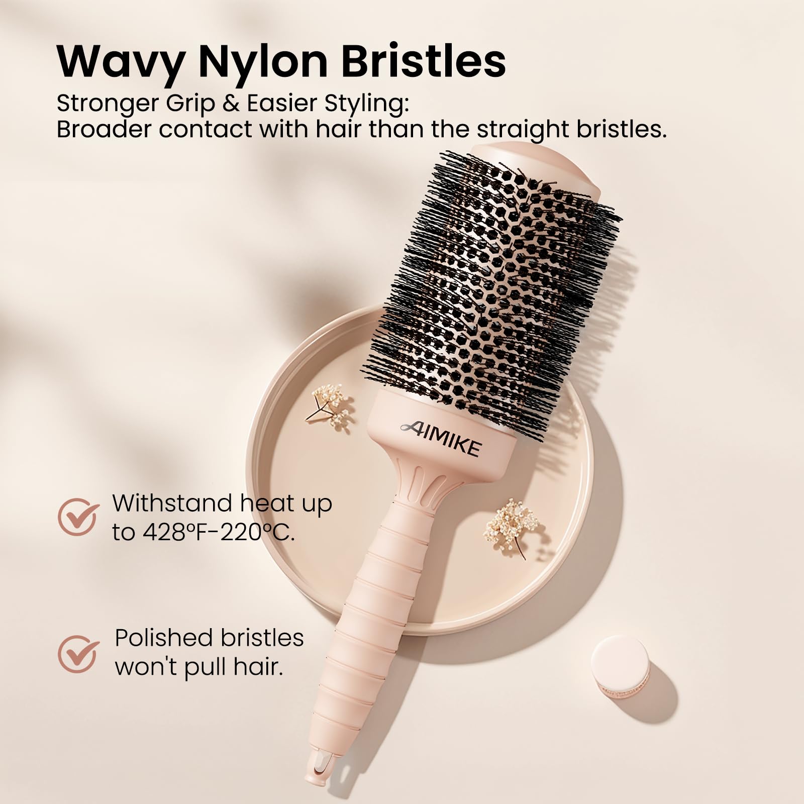 AIMIKE Round Hair Brush (2.1 inch)