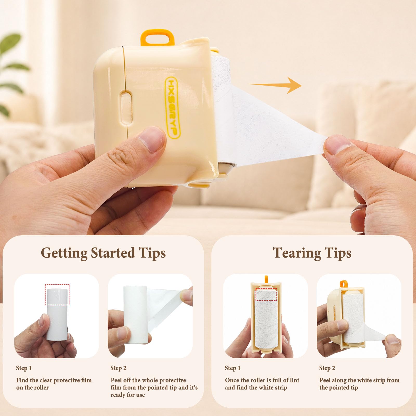 Mini Lint Roller Set