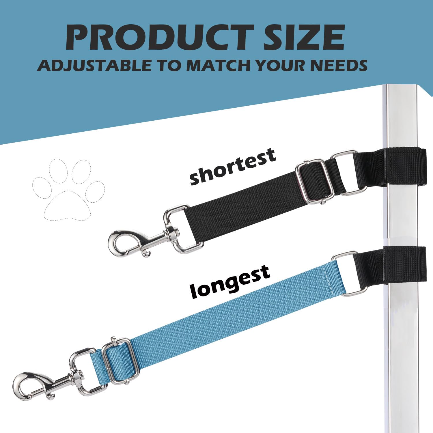 Dog Grooming Adjustable Nylon Restraint Loop Accessory