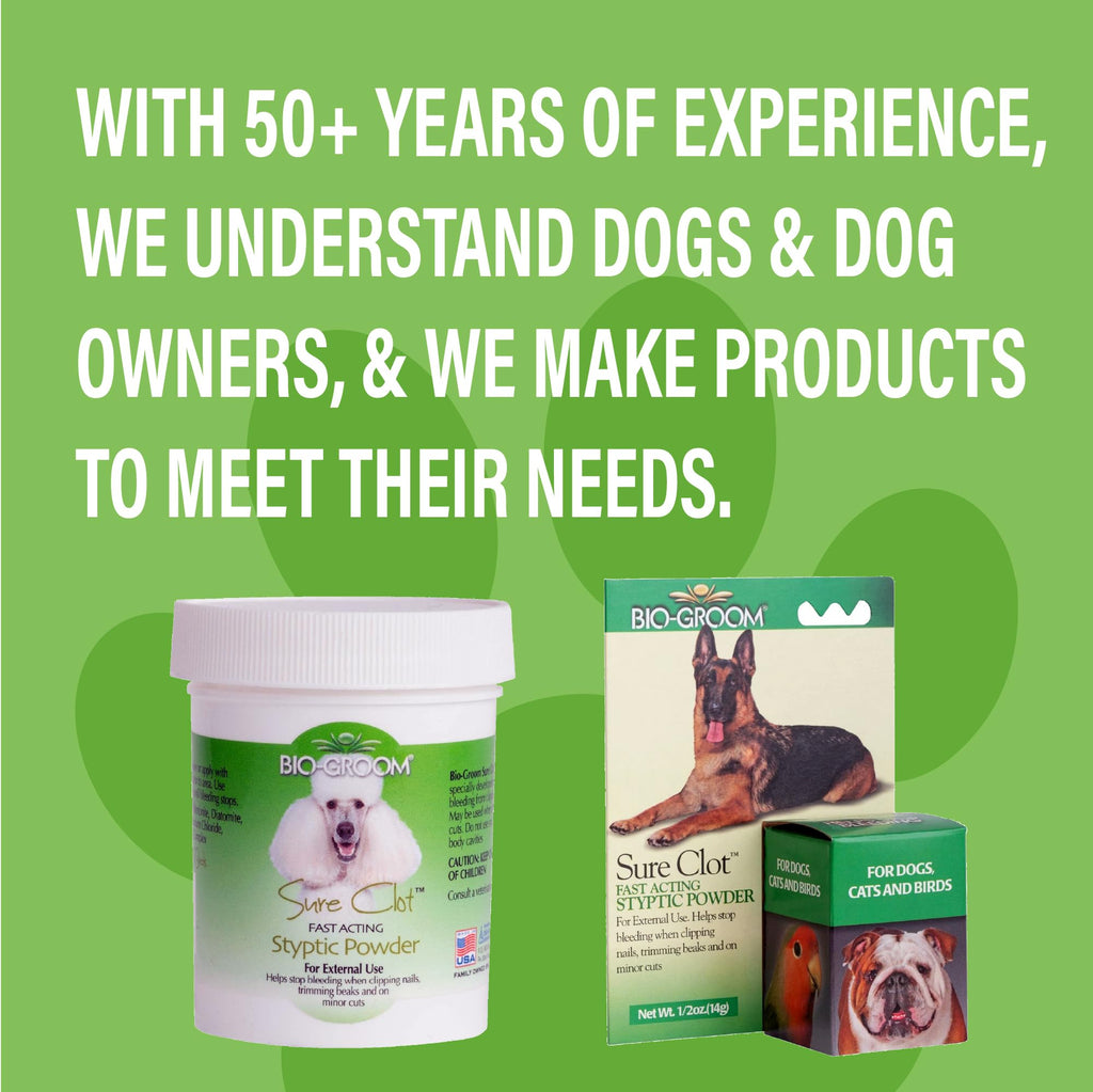 Bio-Groom Sure Clot Styptic Powder for Dogs 1.5 oz