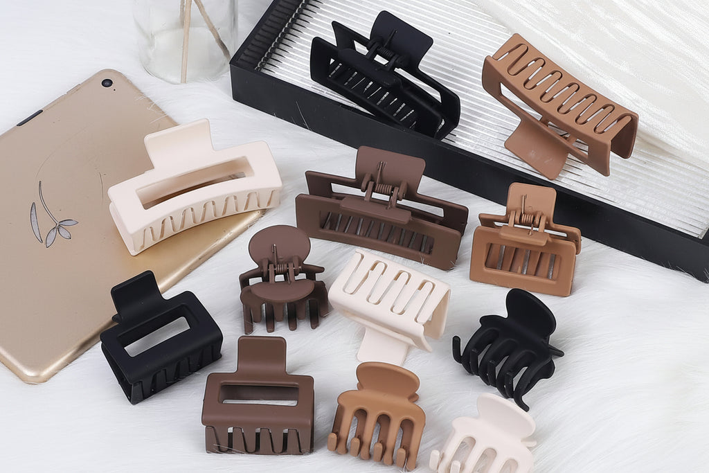 Hair Claw Clips (12 pcs)