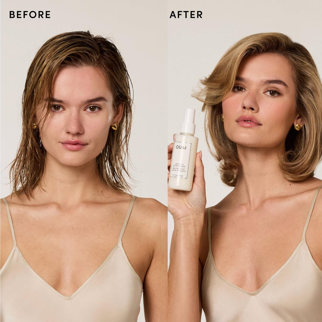 OUAI Leave In Conditioner & Heat Protectant for Hair (4.7 oz)