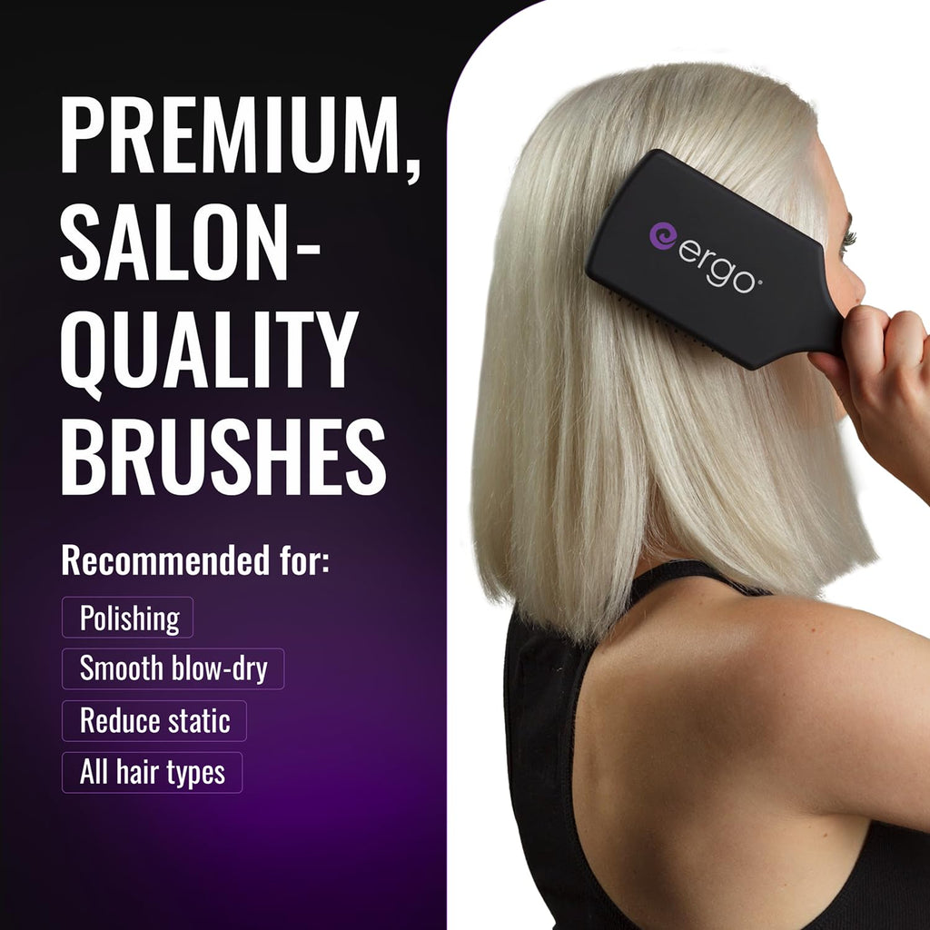 ERGO Ionic Paddle Hair Brush