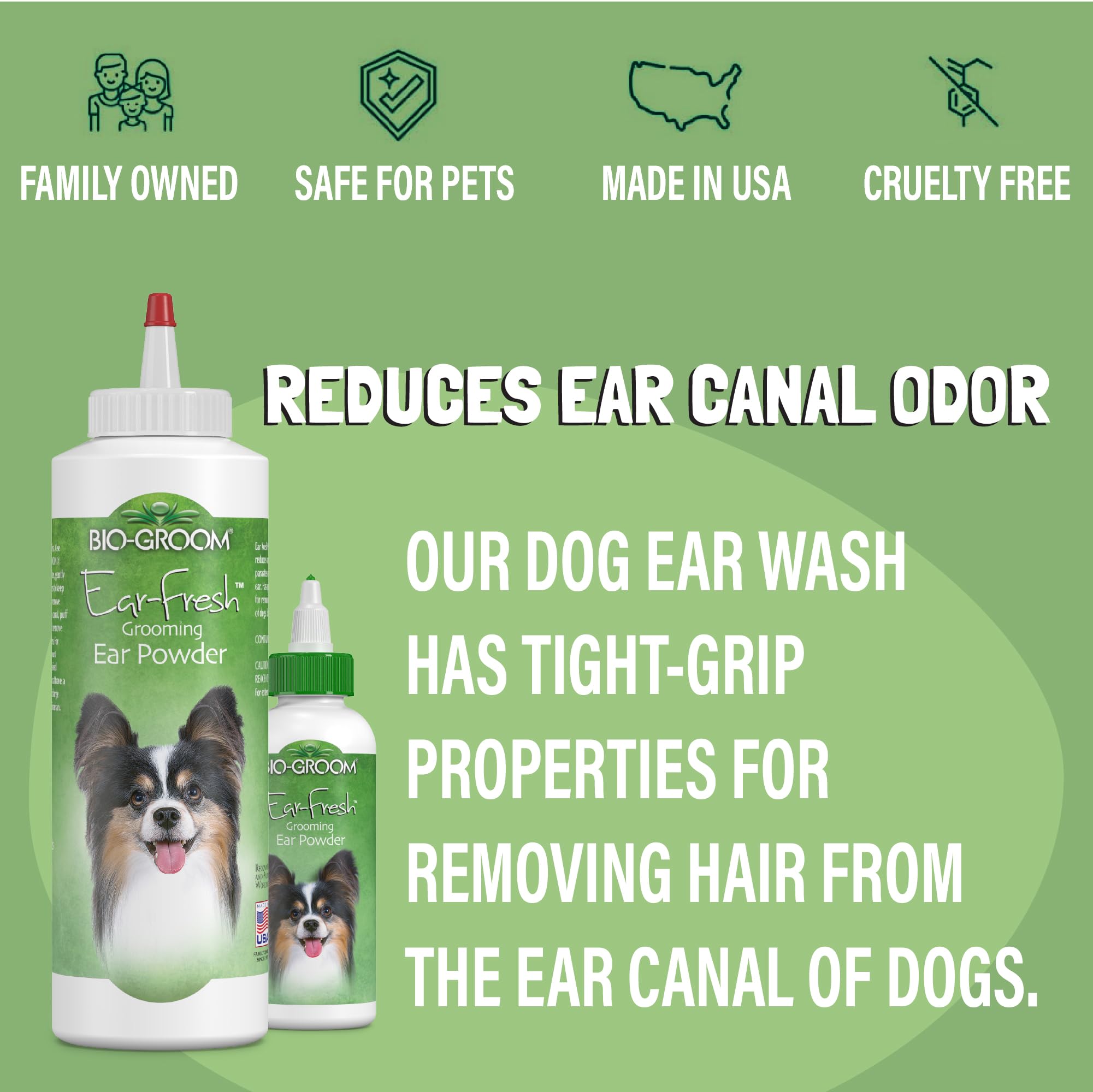 Bio-Groom Ear-Fresh Dog Grooming Ear Powder (85g)