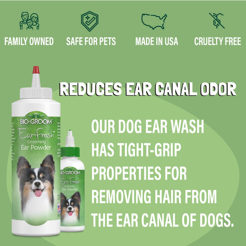 Bio-Groom Ear-Fresh Dog Grooming Ear Powder (85g)