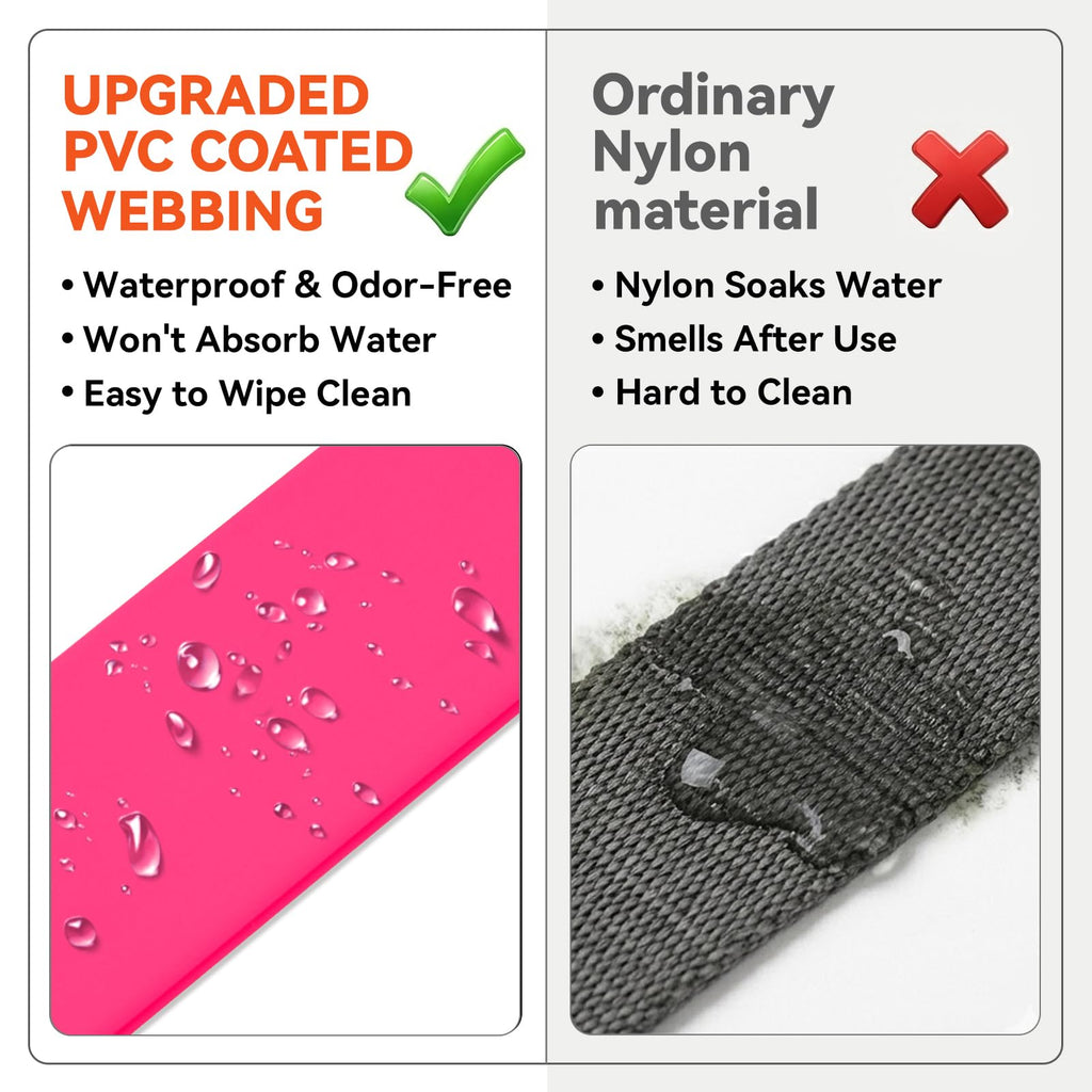 Waterproof Dog Grooming Belly Strap with Clamp Extender