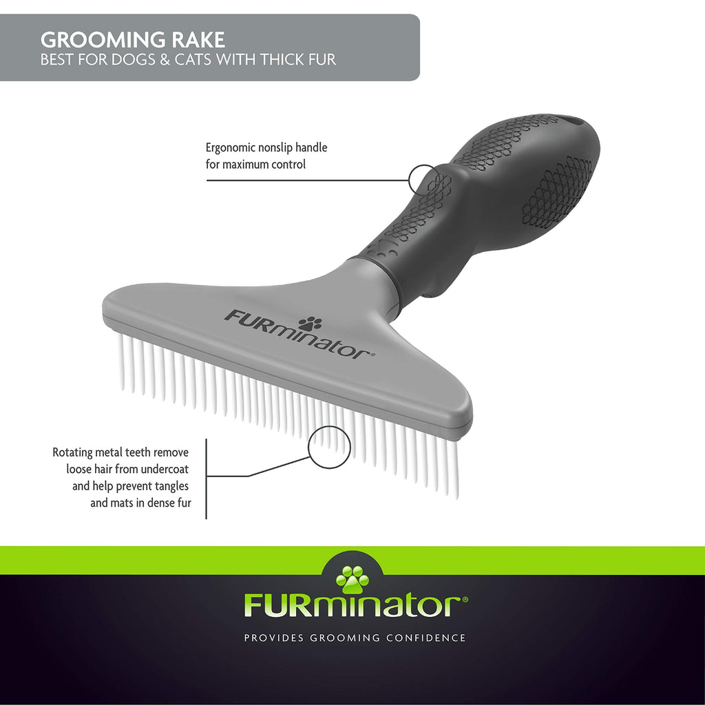 FURminator Dog/Cat Grooming Rake