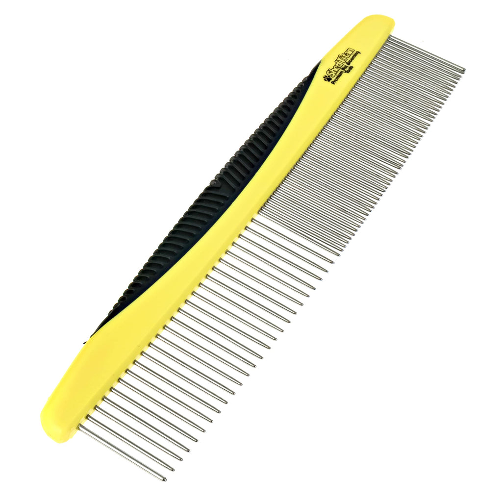 Metal Dog Comb for Matted Hair & Detangler Combs Set