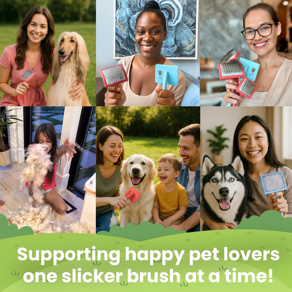 Long Pin Slicker Brush