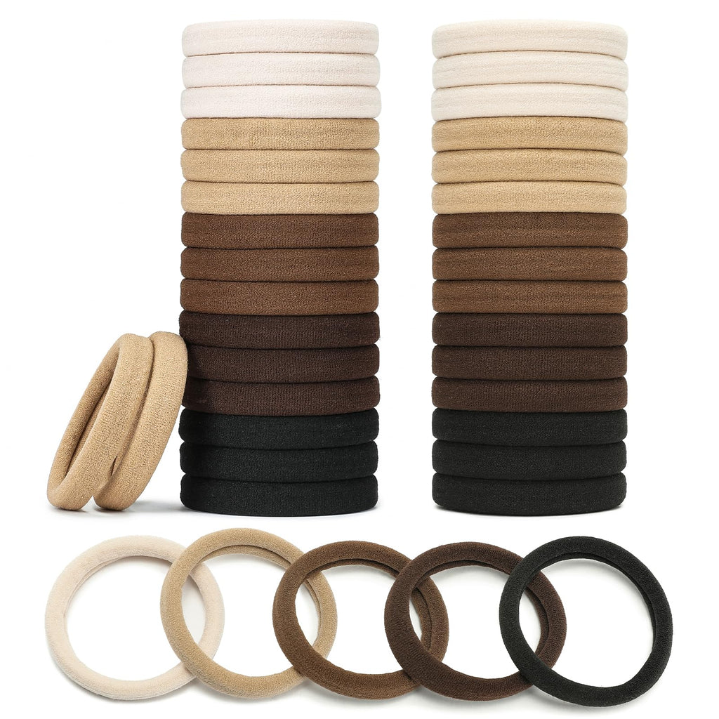 Mia Klein Hair Ties Neutral  (100 pcs)