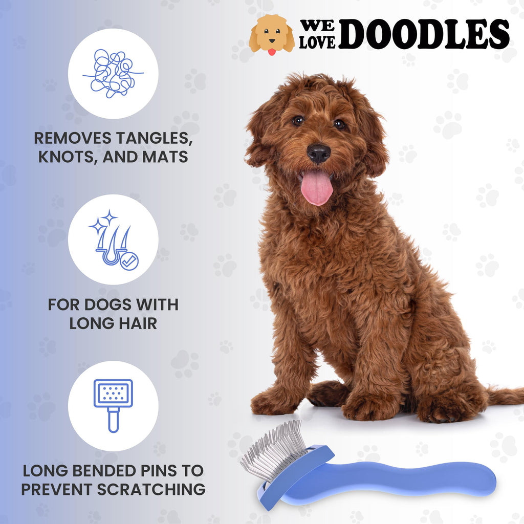Slicker Brush for Dogs (Medium Curved)