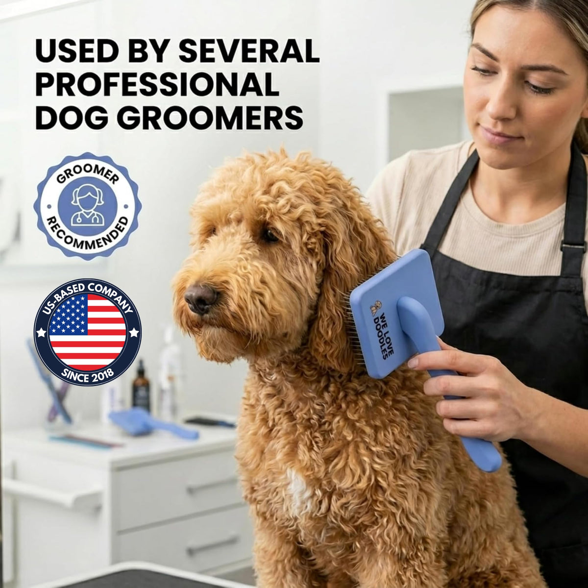Slicker Brush for Dogs (Small)