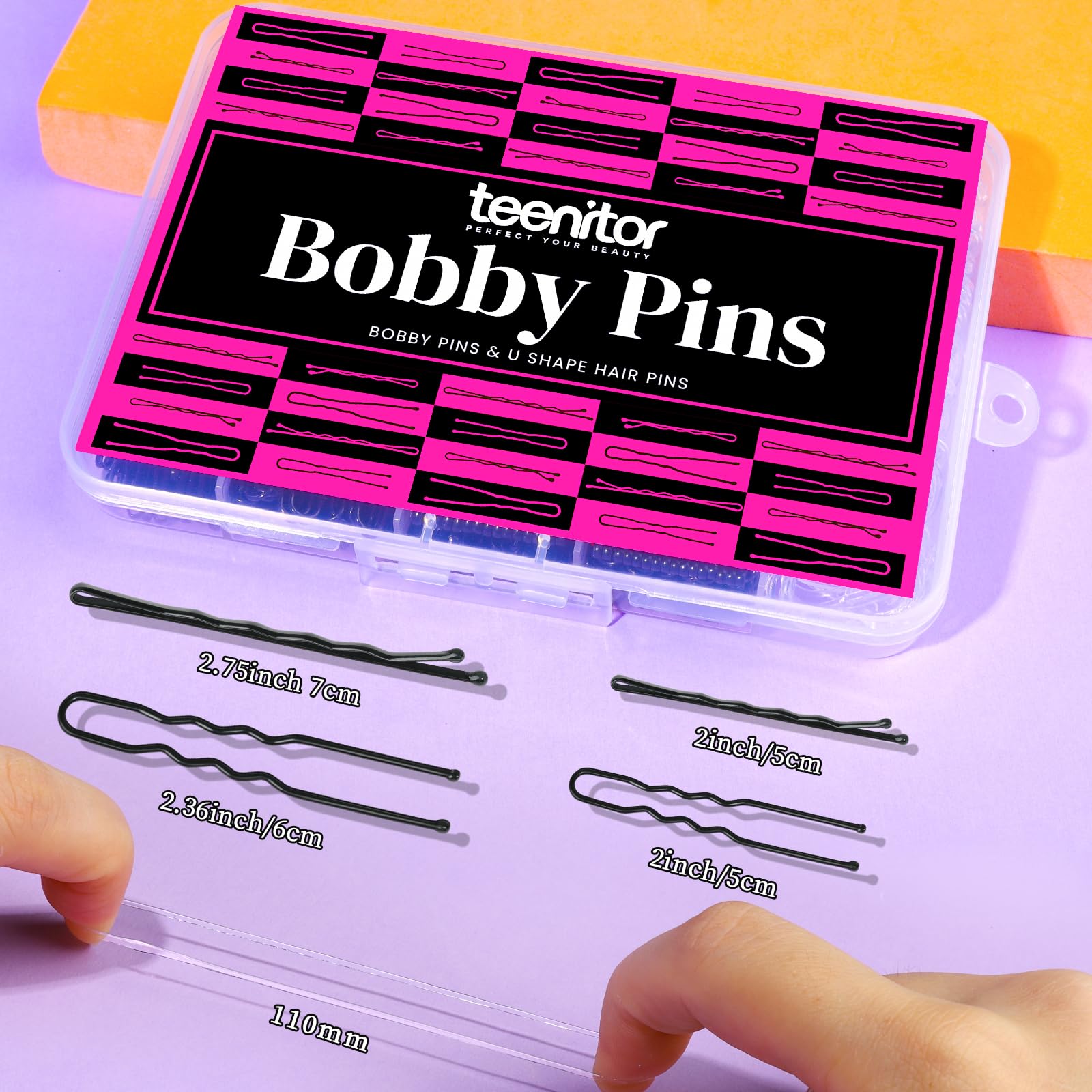 Hair Pin Elastic Pack (300pcs)