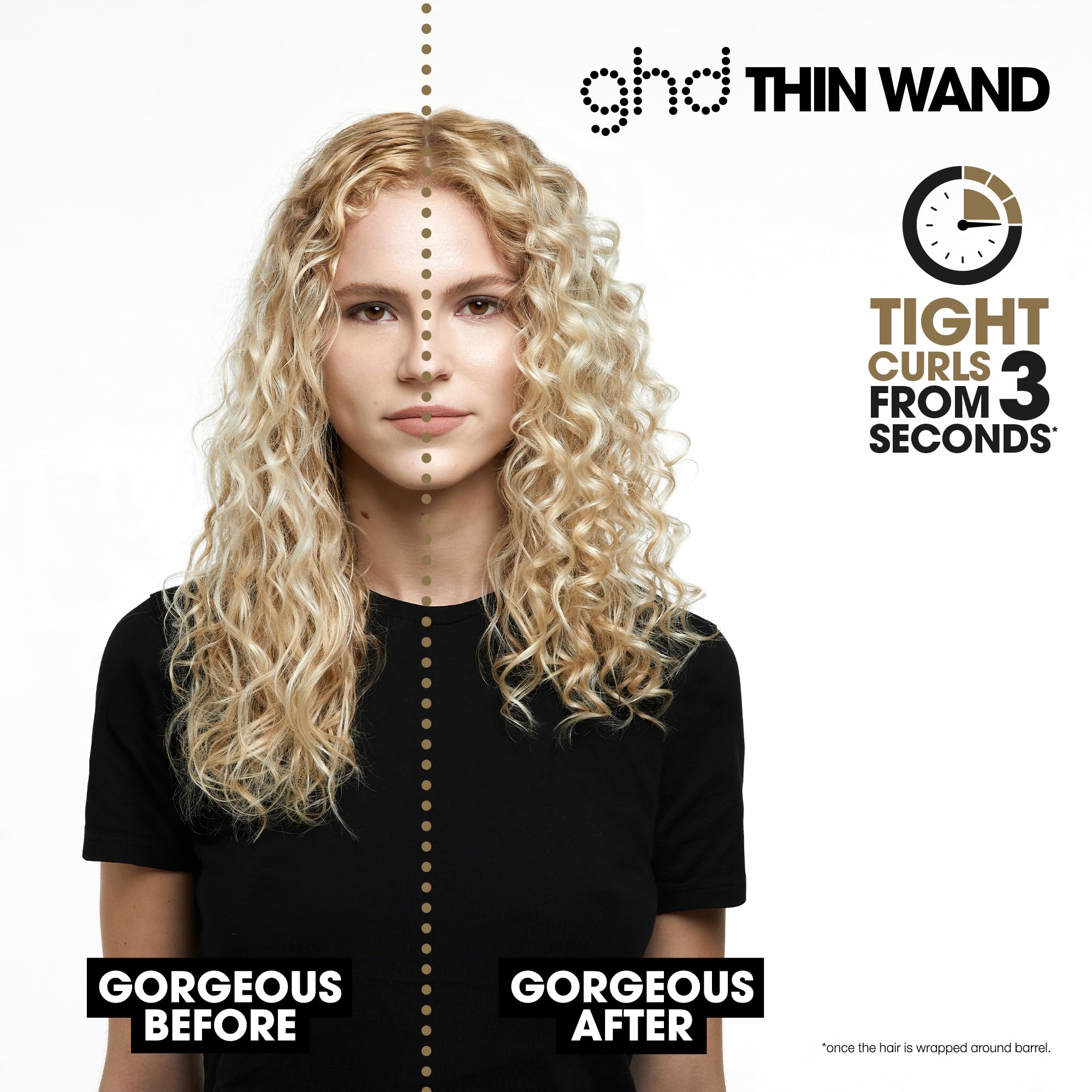 ghd Curve Classic Wave Curling Wand - 0.5”