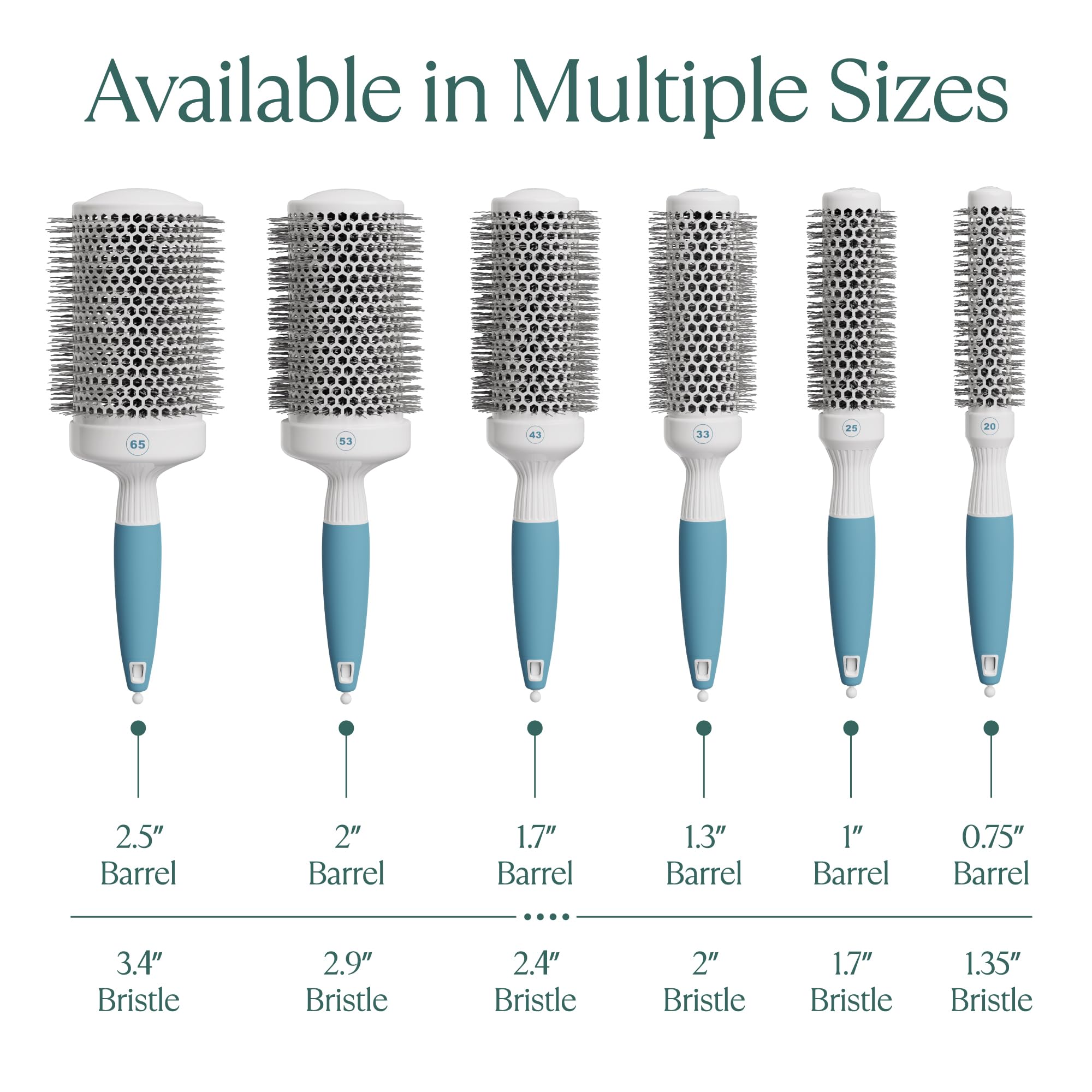Medium Round Brushing Brush (43 mm)