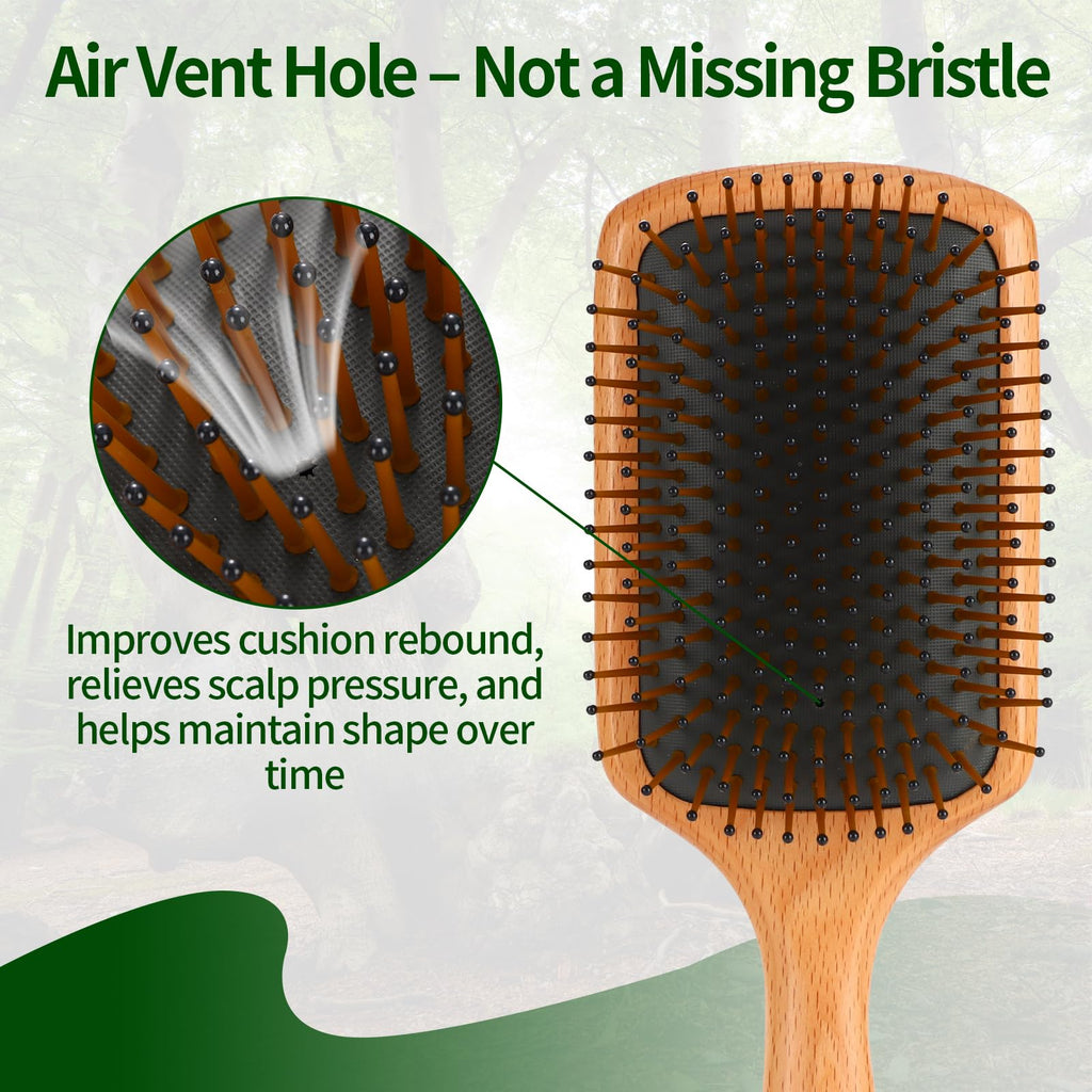 Wooden Hair Brush