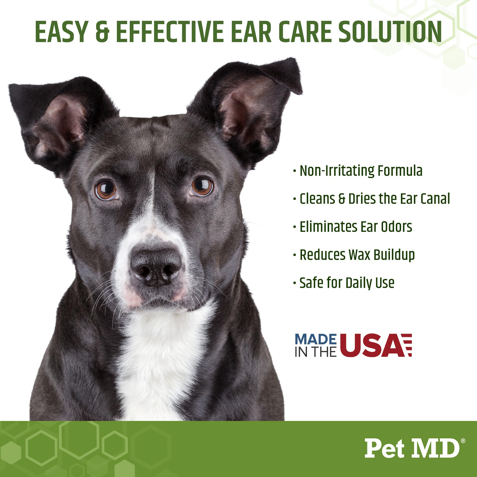 Pet MD Dog Ear Cleaning Wipes (100 Count)