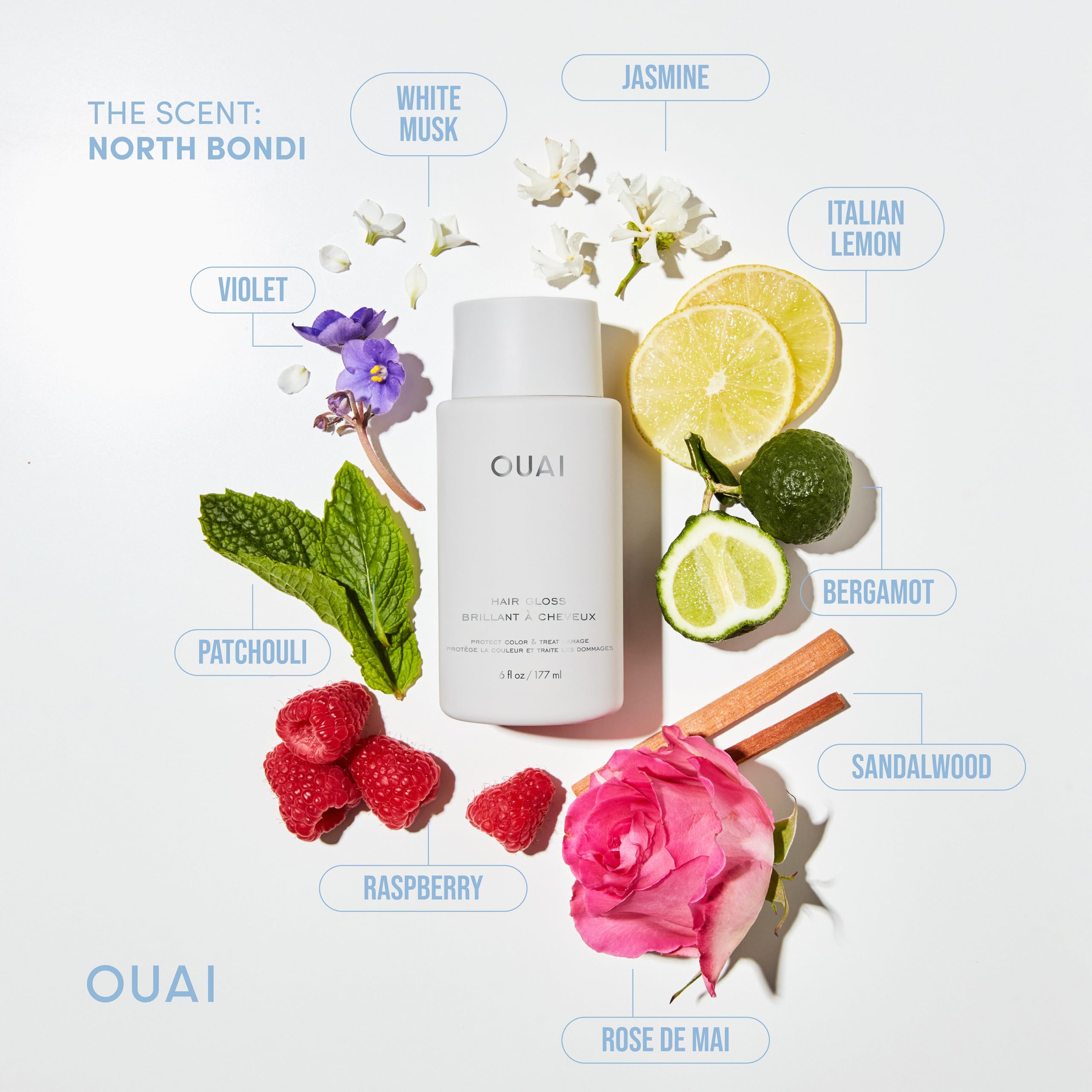 OUAI Hair Gloss In-Shower Shiny Hair Treatment (6 Oz)