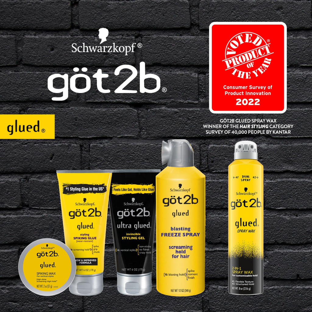 got2b Ultra Glued Invincible Styling Gel Set