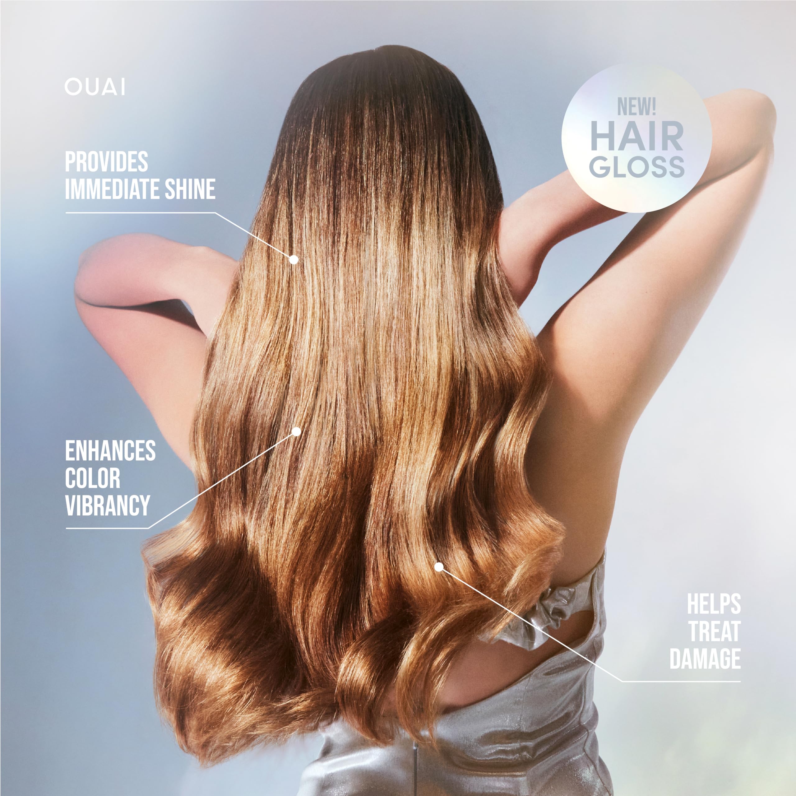 OUAI Hair Gloss In-Shower Shiny Hair Treatment (6 Oz)