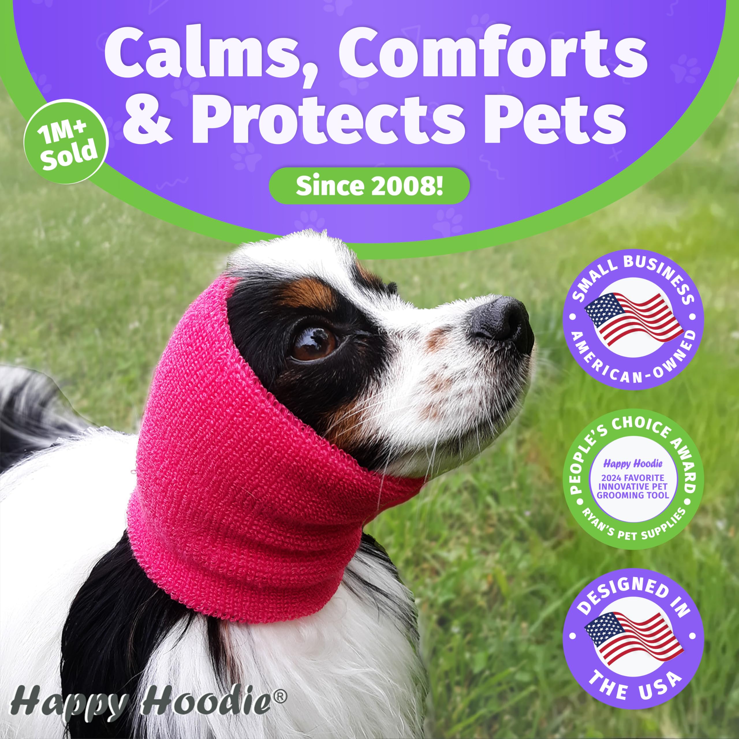 Happy Hoodie The Original Dog & Cat Calming Band