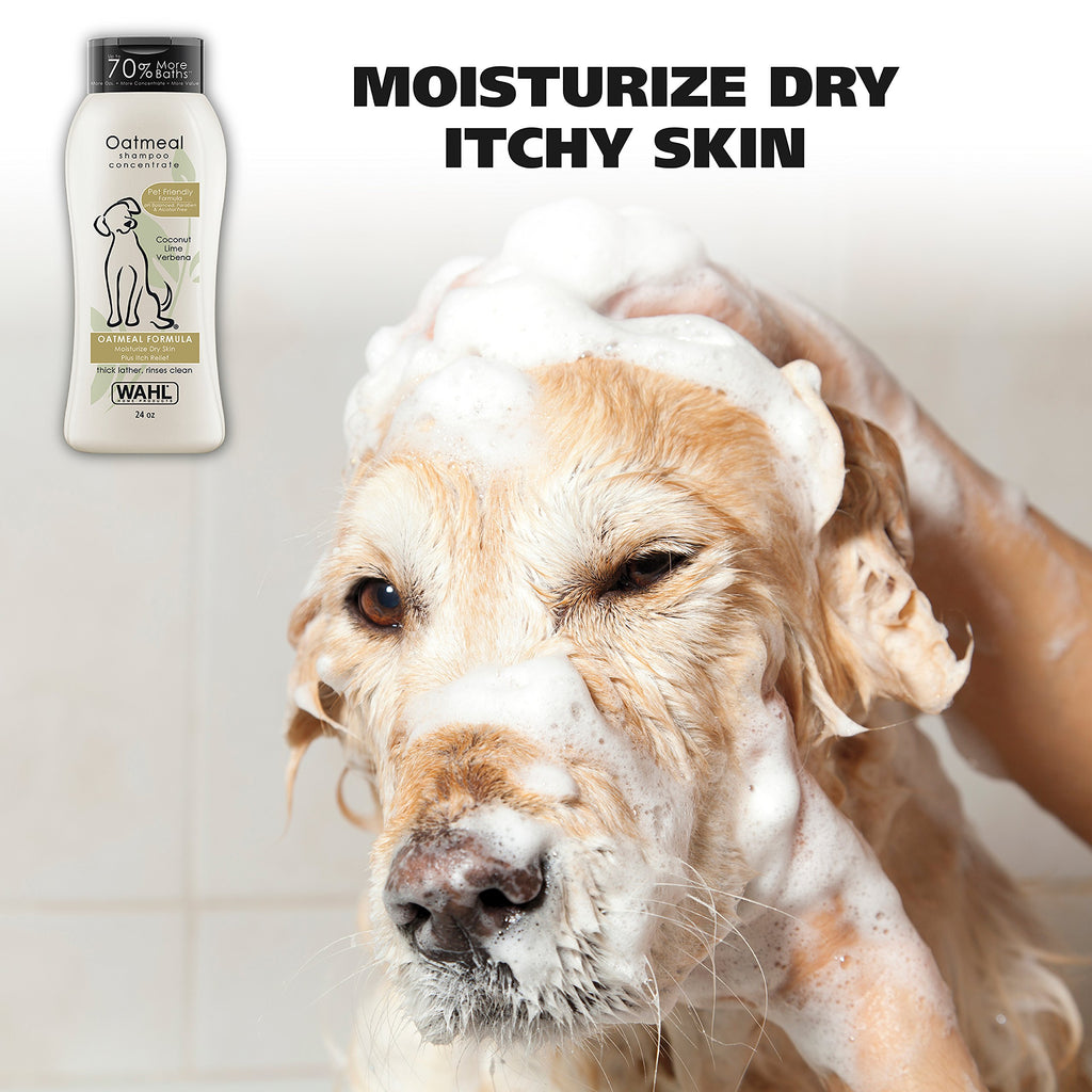 Wahl USA Dry Skin & Itch Relief Pet Shampoo for Dogs 24 Oz