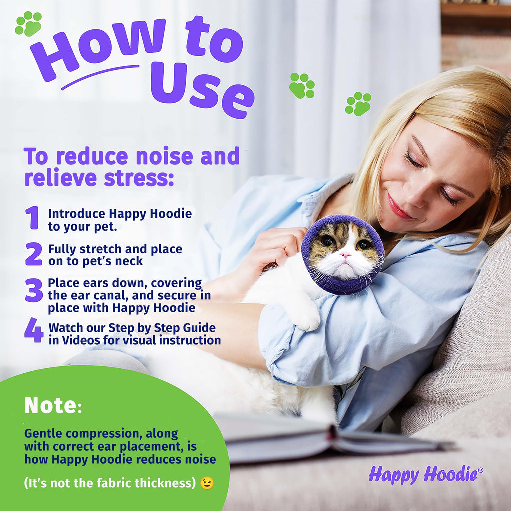 Happy Hoodie The Original Dog & Cat Calming Band