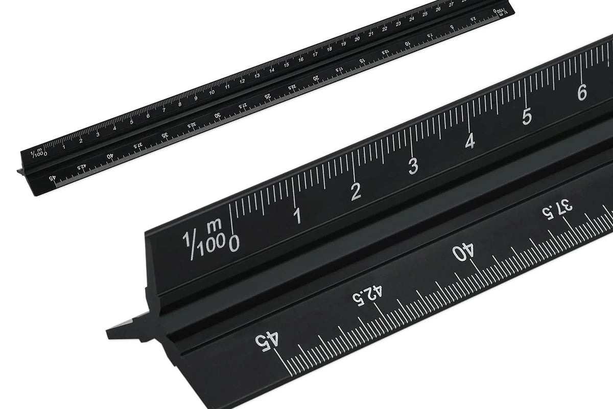 Aluminum Architect Ruler