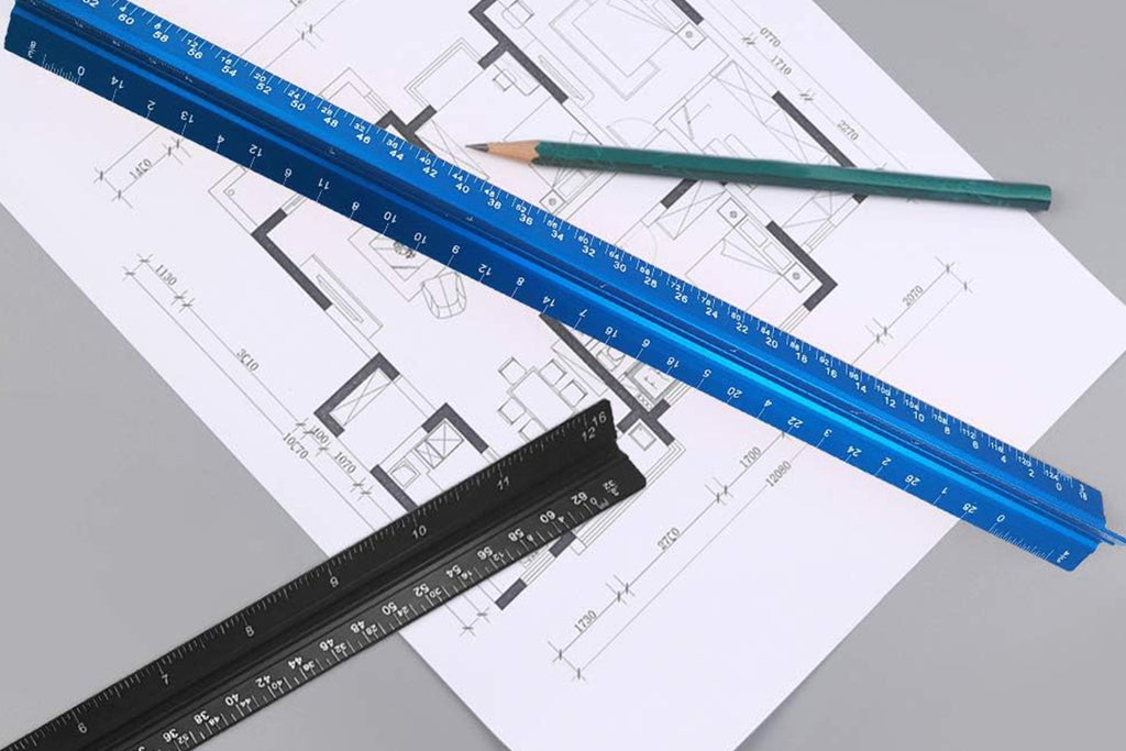 Pack of 2 Architect Scale - 12 Inches