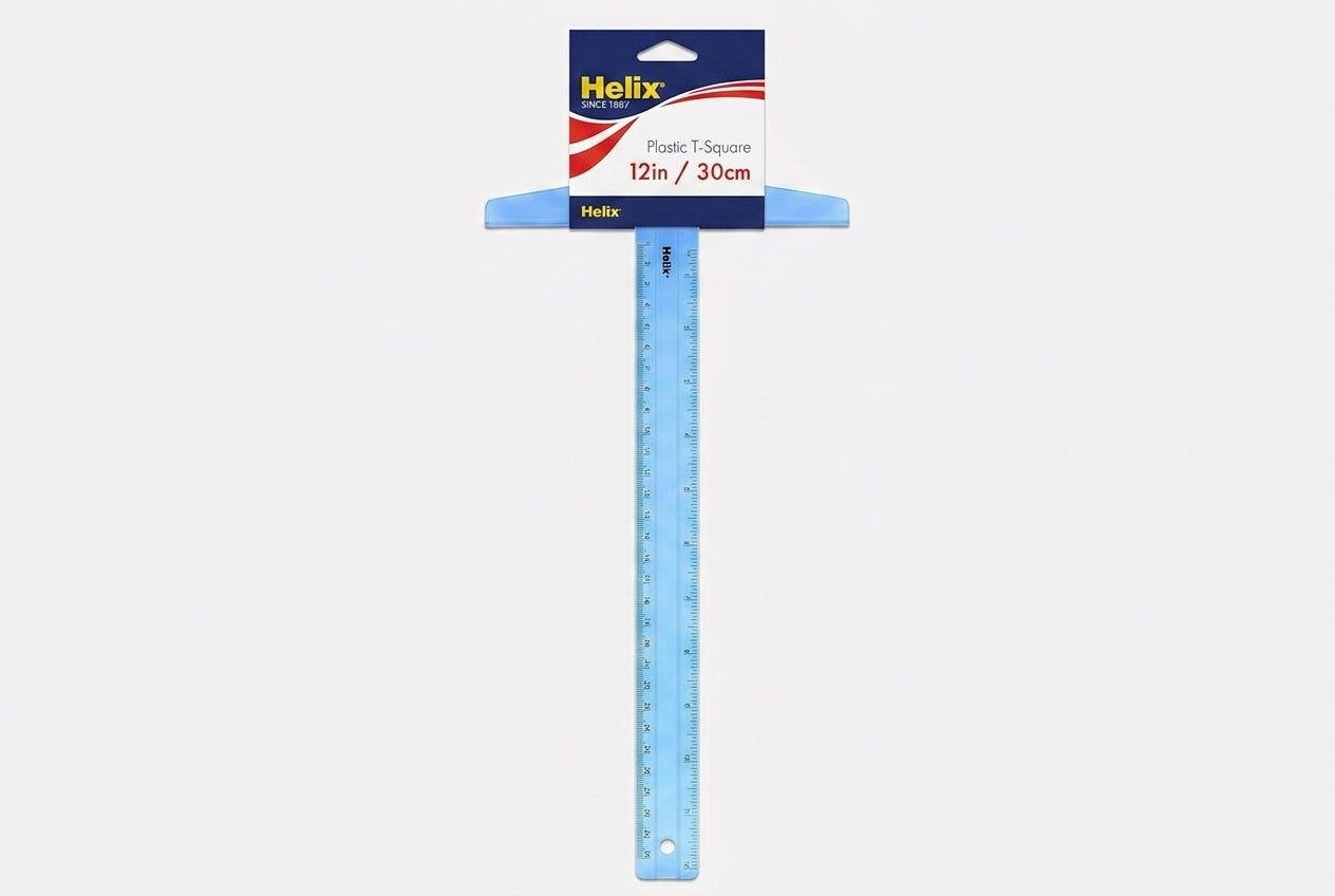 Helix Plastic T-Square 12 inch / 30cm