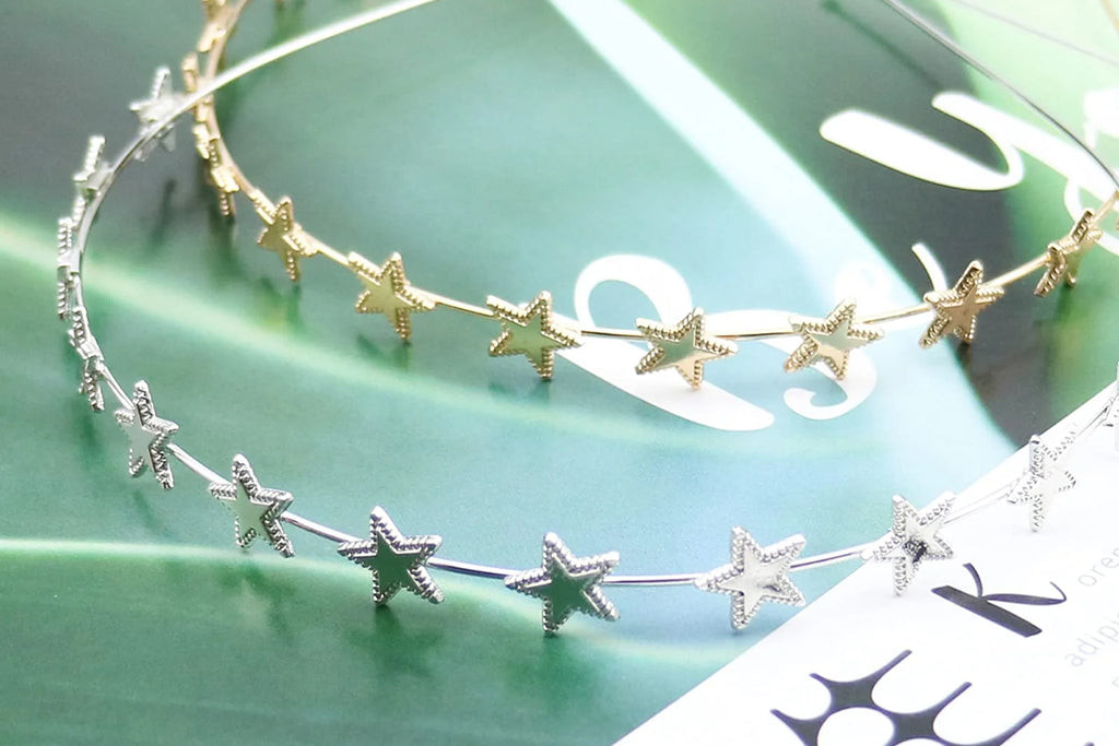 Five-pointed Star Headbands (2pcs)